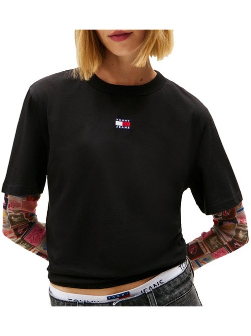T-shirt Tommy Hilfiger para Mulher - Crachá Tjw Bxy - Kiabi T-shirt Tommy Hilfiger para Mulher - Crachá Tjw Bxy - Kiabi