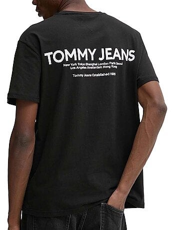 T-shirt tommy hilfiger branco para homem