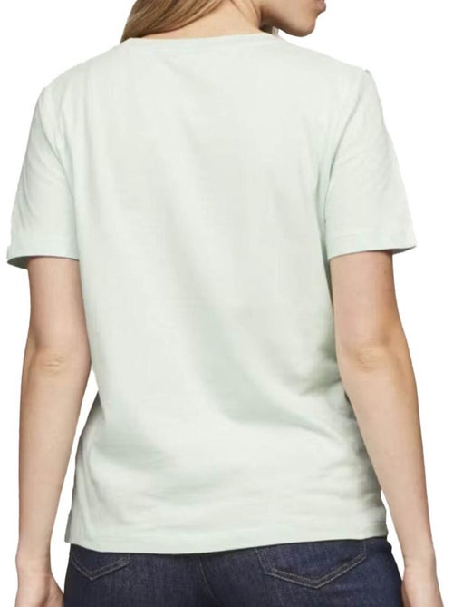 T-shirt Tommy Hilfiger Reg Corp Verde para Mulher - Kiabi T-shirt Tommy Hilfiger Reg Corp Verde para Mulher - Kiabi