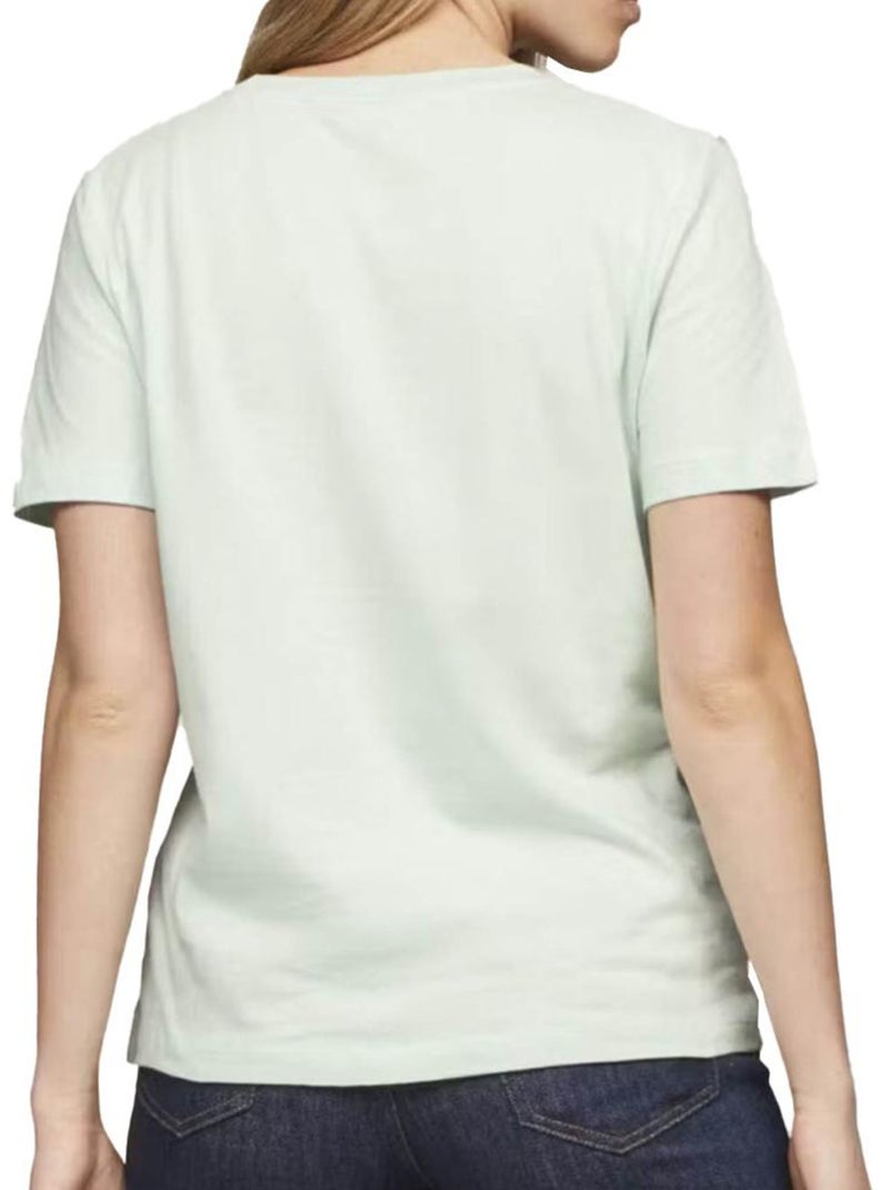 T-shirt Tommy Hilfiger Reg Corp Verde para Mulher Verde - Kiabi