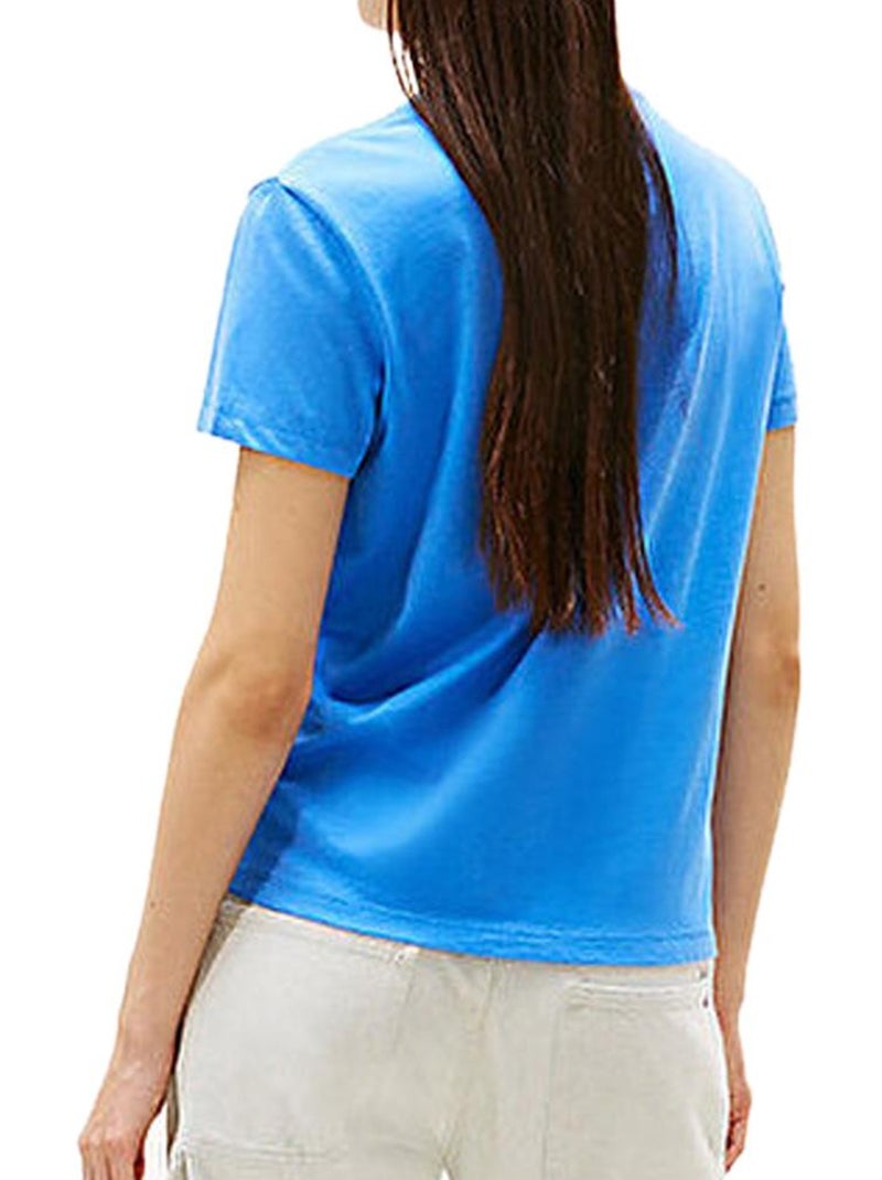T-shirt Tommy Hilfiger Regular Fit Azul para Mulher Azul - Kiabi