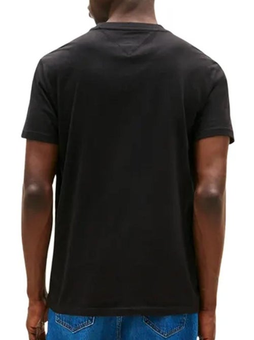 T-shirt Tommy Hilfiger Slim Linear Ches-dark para Homem - Kiabi