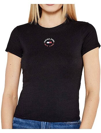T-shirt Tommy Hilfiger Slim Branco para Mulher