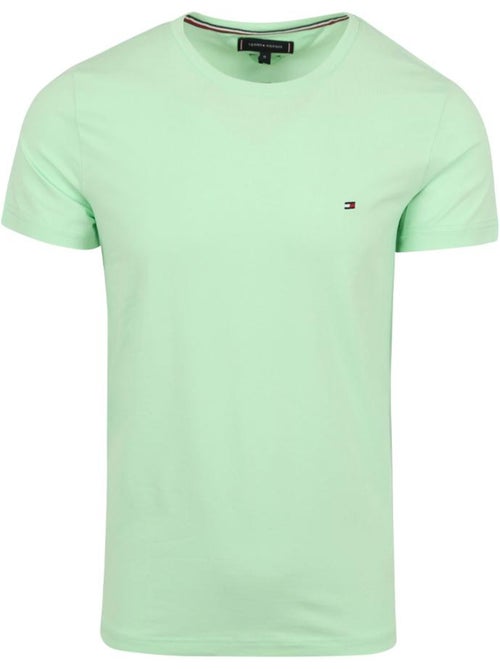 T-shirt Tommy Hilfiger Slim Stretch Verde para Homem - Kiabi