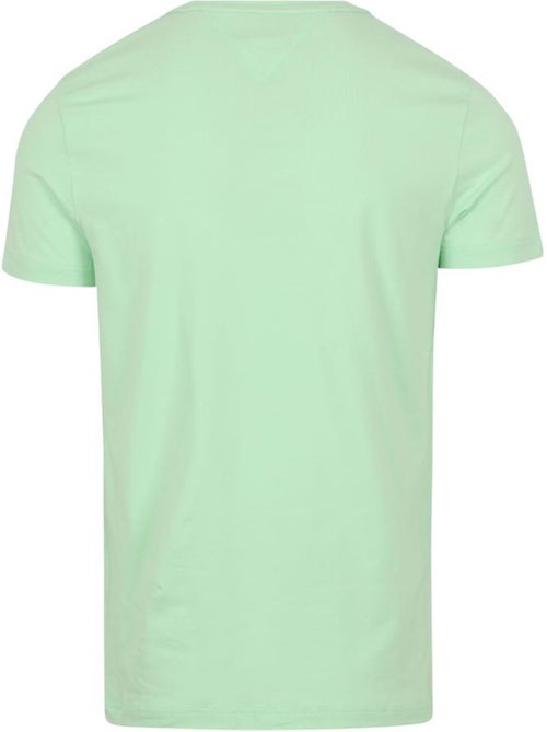 T-shirt Tommy Hilfiger Slim Stretch Verde para Homem - Kiabi