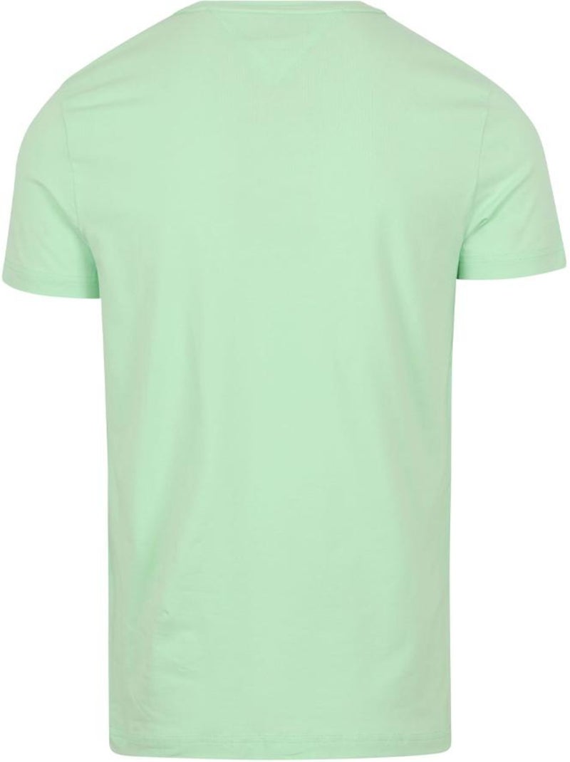 T-shirt Tommy Hilfiger Slim Stretch Verde para Homem Verde - Kiabi