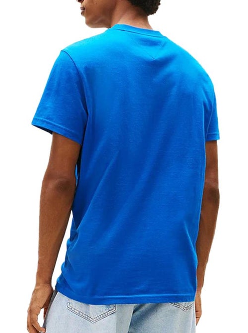 T-shirt tommy hilfiger tjm slim font play azul para homem - Kiabi T-shirt tommy hilfiger tjm slim font play azul para homem - Kiabi