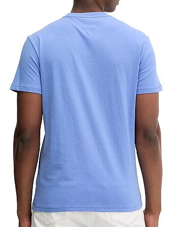T-shirt Tommy Hilfiger Tjm Slim Linear Azul para Homem