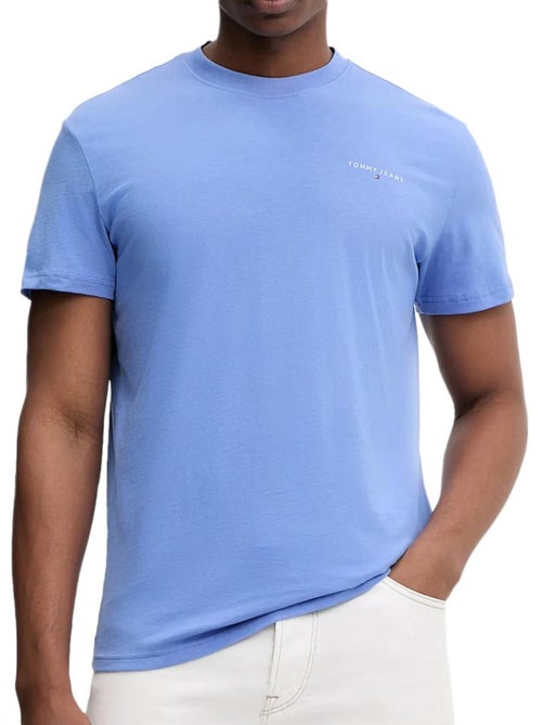 T-shirt Tommy Hilfiger Tjm Slim Linear Azul para Homem - Kiabi