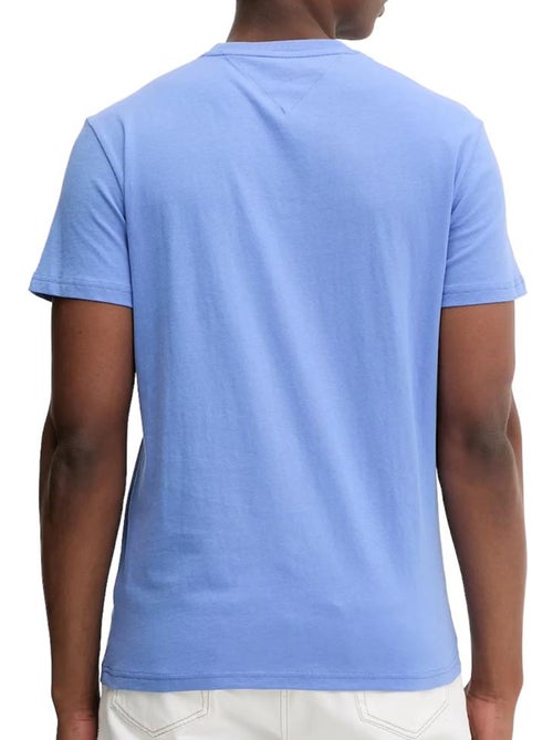 T-shirt Tommy Hilfiger Tjm Slim Linear Azul para Homem - Kiabi