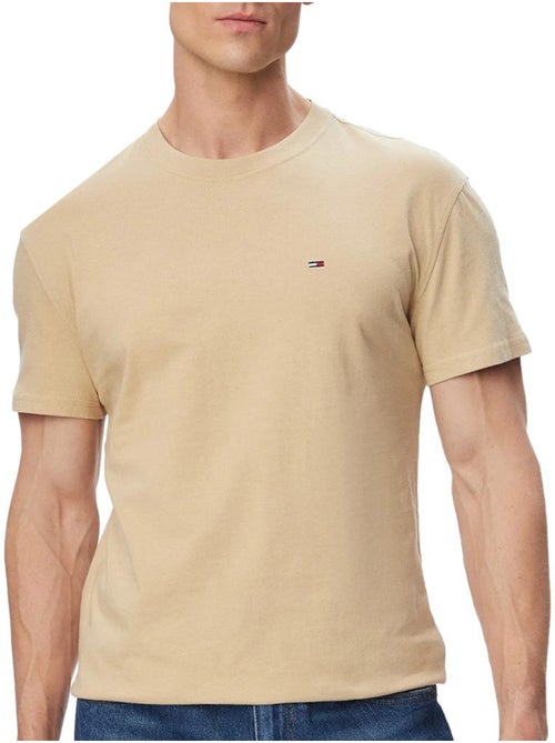 T-shirt Tommy Hilfiger Tjm Slim Linear Bege para Homem - Kiabi T-shirt Tommy Hilfiger Tjm Slim Linear Bege para Homem - Kiabi