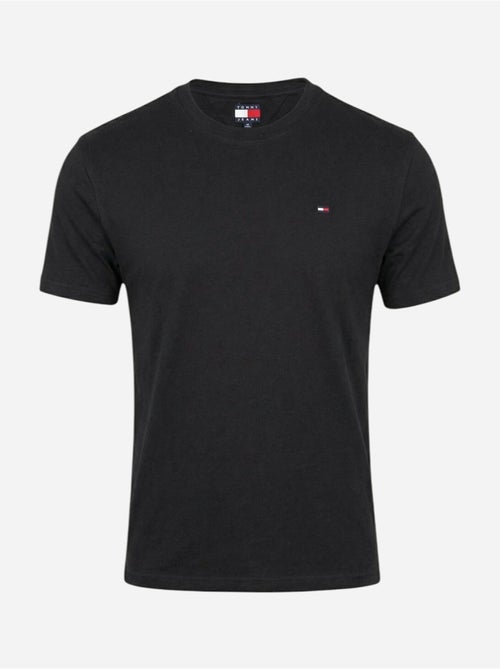 T-shirt tommy hilfiger tjm slim linear preto maçã para homem - Kiabi T-shirt tommy hilfiger tjm slim linear preto maçã para homem - Kiabi