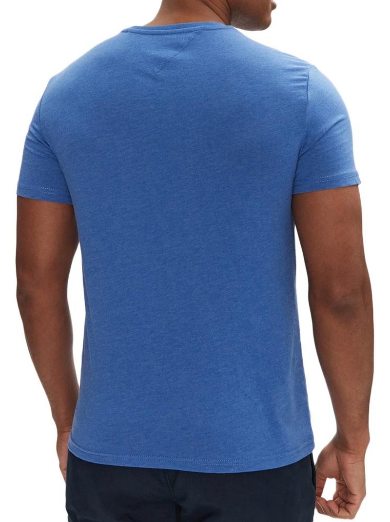 T-shirt Tommy Hilfiger Tjm X Slim Jaspe Azul Elétrico para Homem Azul escuro - Kiabi