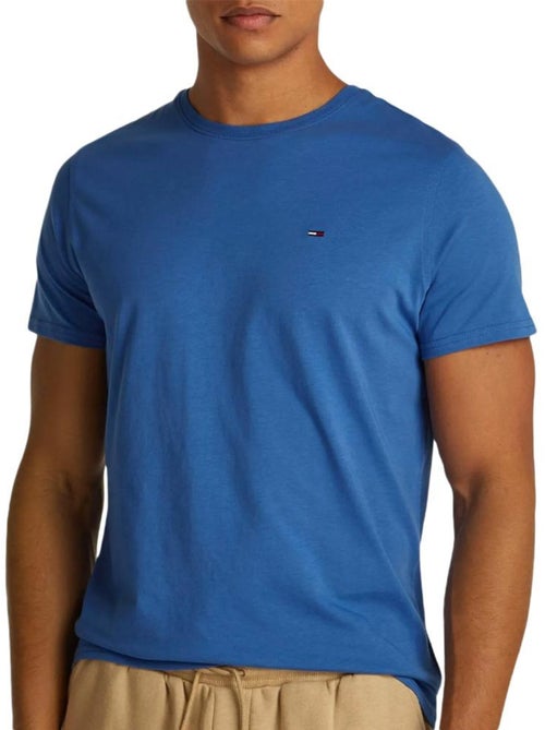 T-shirt tommy hilfiger tjm xslim jersey azul para homem - Kiabi T-shirt tommy hilfiger tjm xslim jersey azul para homem - Kiabi