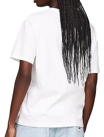 T-shirt Tommy Hilfiger Varsity Sport Branco para Mulher