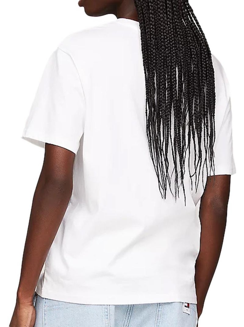 T-shirt Tommy Hilfiger Varsity Sport Branco para Mulher Branco - Kiabi