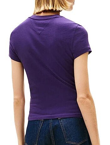 T-Shirt Tommy Hilfiger Violeta para Mulher DW0DW21550