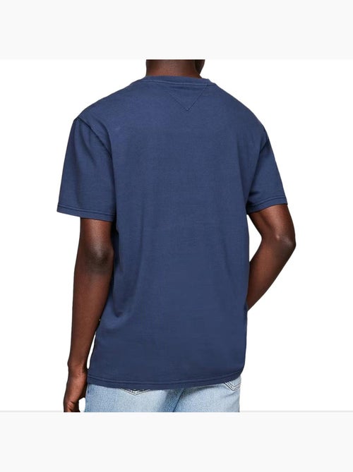 T-shirt tommy jeans regular fit de homem azul-marinho - Kiabi T-shirt tommy jeans regular fit de homem azul-marinho - Kiabi