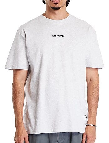 T-shirt Verde Tommy Jeans Regular Fit para Homem
