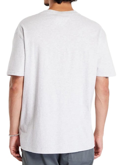T-shirt Tommy Jeans Regular Fit para Homem Cinzenta - Kiabi