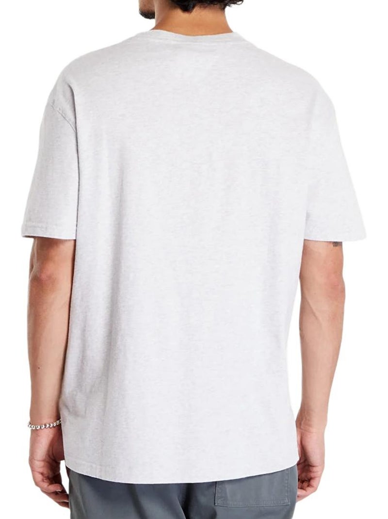 T-shirt Tommy Jeans Regular Fit para Homem Cinzenta Cinza-prateado - Kiabi