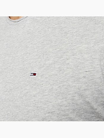 T-shirt tommy hilfiger bege jaspe para homem