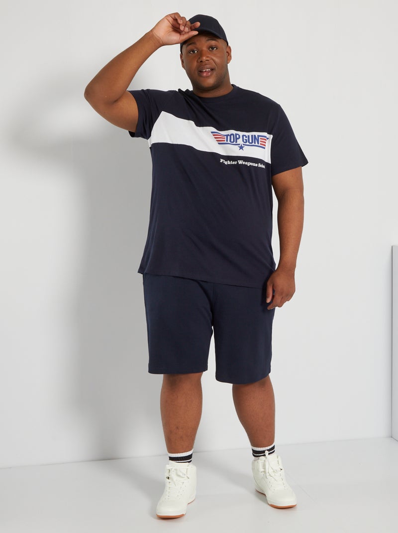 T-shirt 'Top Gun' AZUL - Kiabi