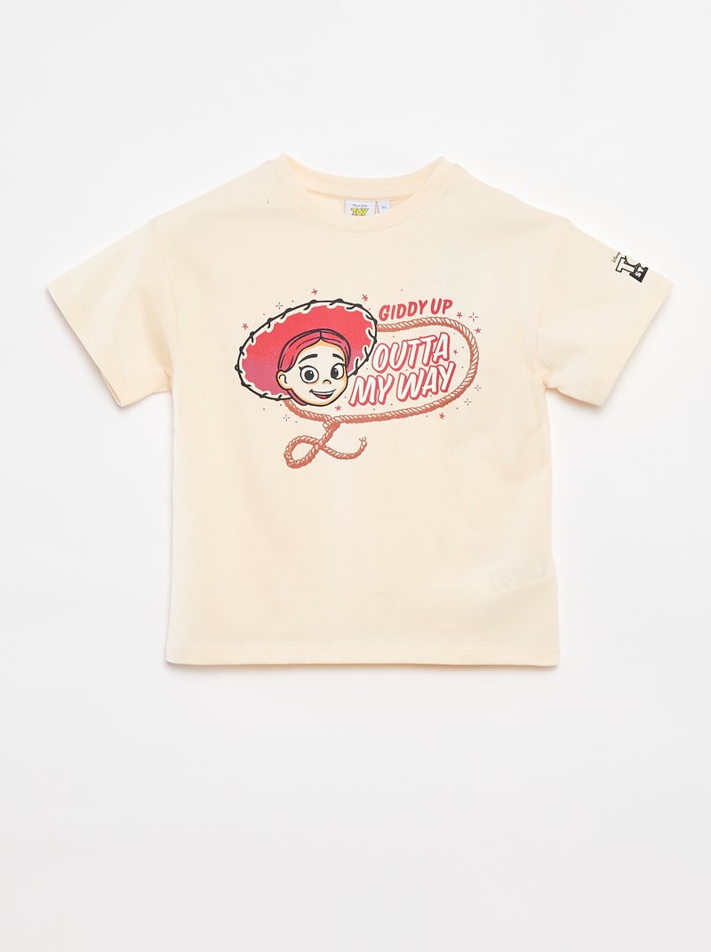T-shirt 'Toy Story' 'Disney' de manga curta Bege - Kiabi