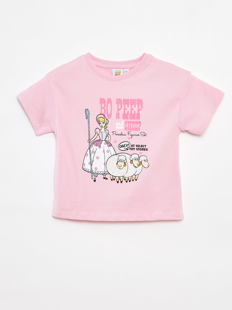 T-shirt 'Toy Story' 'Disney' de manga curta Rosa - Kiabi