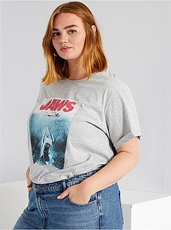 T-shirt 'Tubarão' - Kiabi