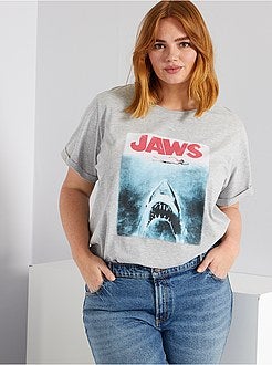 T-shirt 'Tubarão' - Kiabi