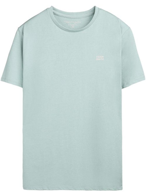 T-shirt turquesa masculina teddy smith total 1 - Kiabi T-shirt turquesa masculina teddy smith total 1 - Kiabi