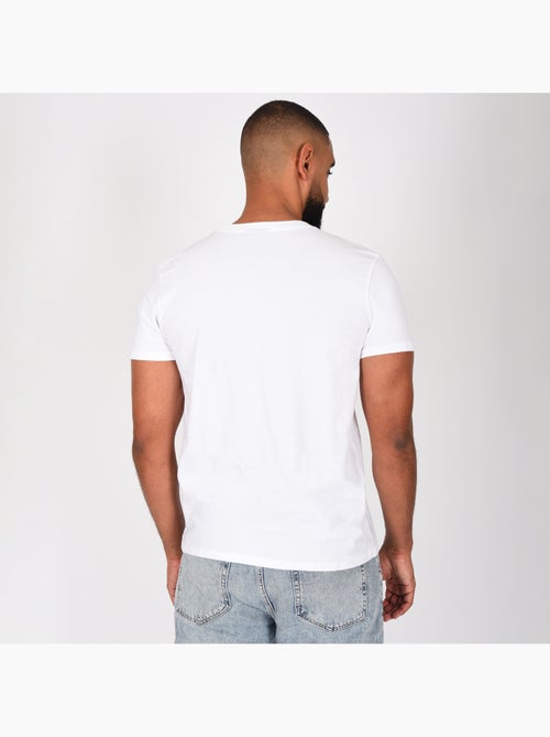 T-shirt ufc branco homem fitness mma lifestyle - Kiabi