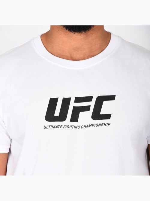 T-shirt ufc branco homem fitness mma lifestyle - Kiabi