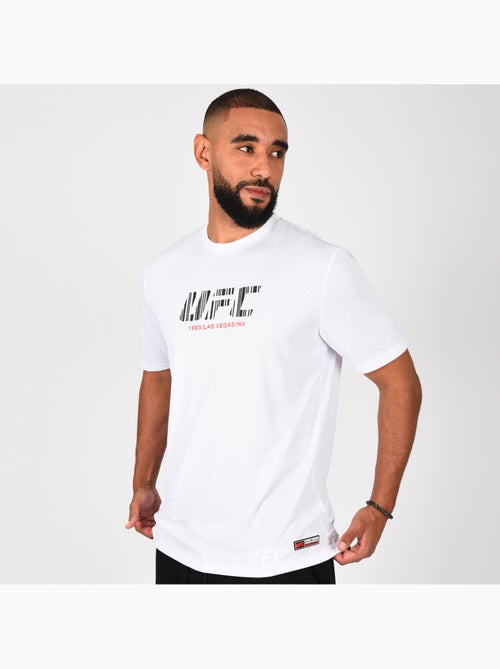 T-shirt ufc homem branco desporto training streetwear - Kiabi