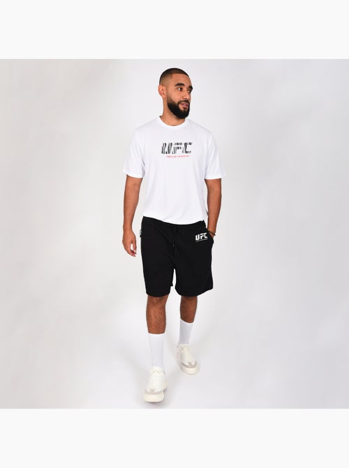 T-shirt ufc homem branco desporto training streetwear - Kiabi