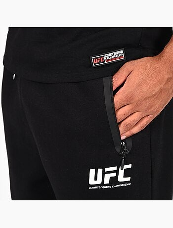 T-shirt ufc homem preto desporto training streetwear
