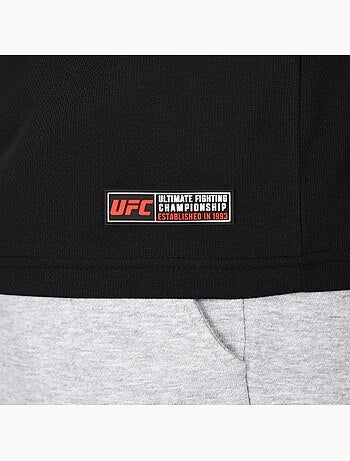 T-shirt ufc homem preto desporto training streetwear