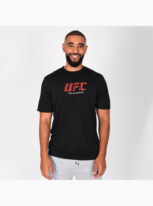 T-shirt ufc homem preto desporto training streetwear - Kiabi T-shirt ufc homem preto desporto training streetwear - Kiabi