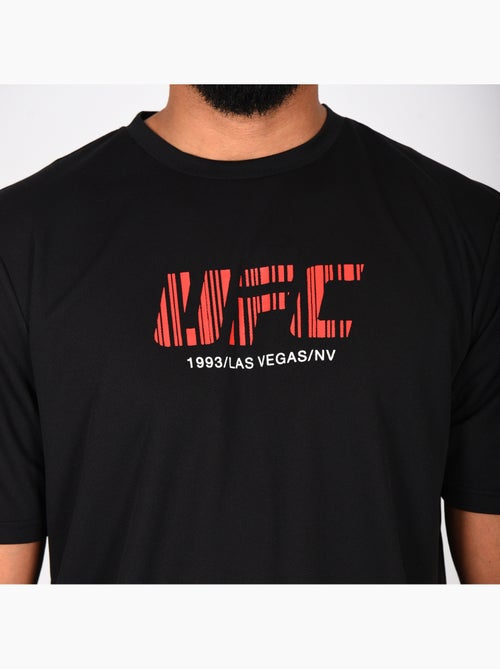 T-shirt ufc homem preto desporto training streetwear - Kiabi T-shirt ufc homem preto desporto training streetwear - Kiabi