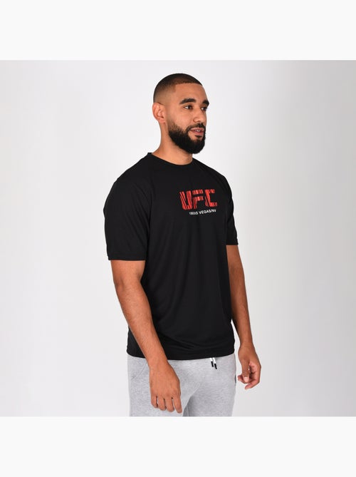 T-shirt ufc homem preto desporto training streetwear - Kiabi T-shirt ufc homem preto desporto training streetwear - Kiabi