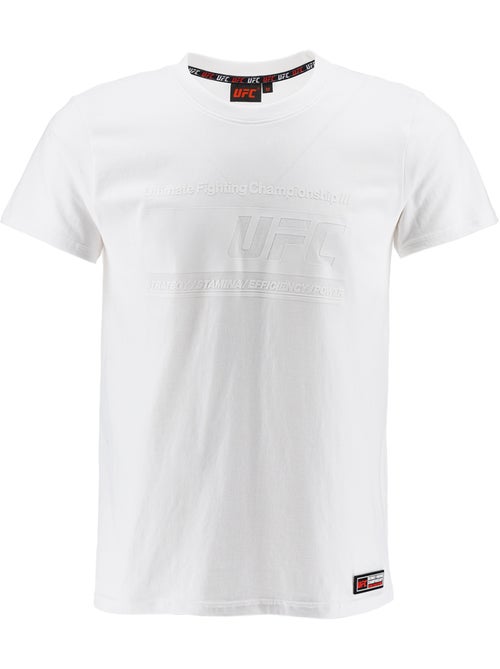 T-shirt ufc lifestyle homem treino diário branco - Kiabi T-shirt ufc lifestyle homem treino diário branco - Kiabi