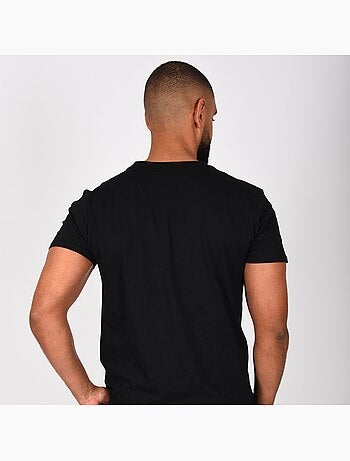 T-shirt ufc preto homem desporto training streetwear