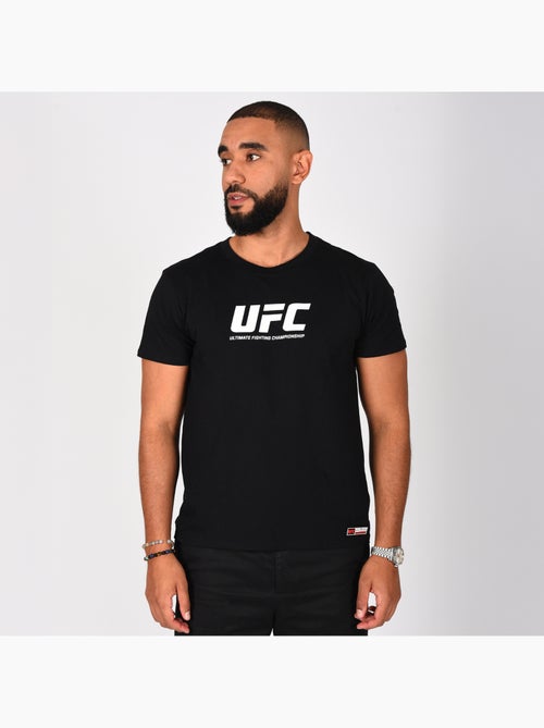 T-shirt ufc preto homem desporto training streetwear - Kiabi T-shirt ufc preto homem desporto training streetwear - Kiabi