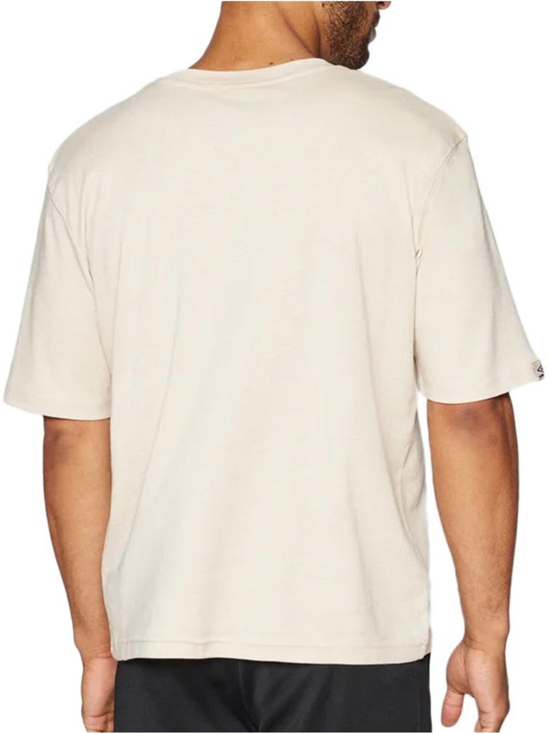 T-Shirt Umbro Crest Bege para Homem Bege - Kiabi