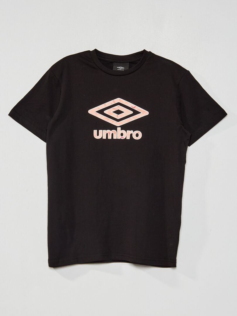 T-shirt 'Umbro' de malha jersey PRETO - Kiabi