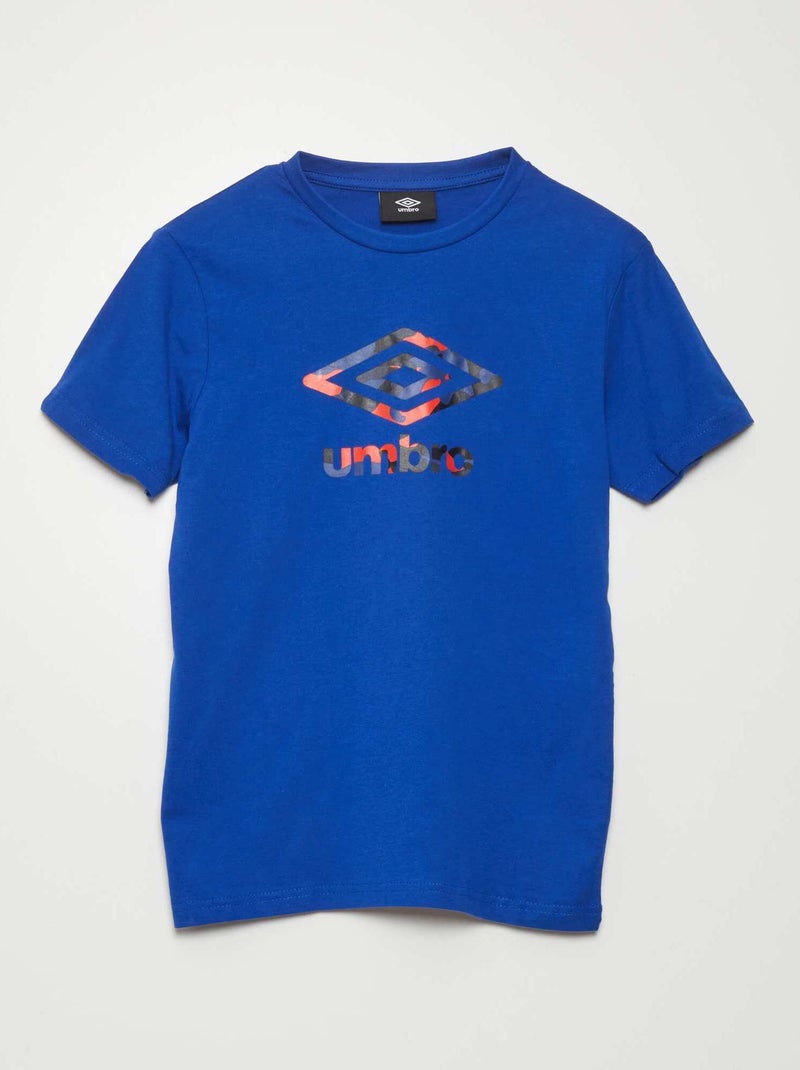 T-shirt 'Umbro' em jersey AZUL - Kiabi