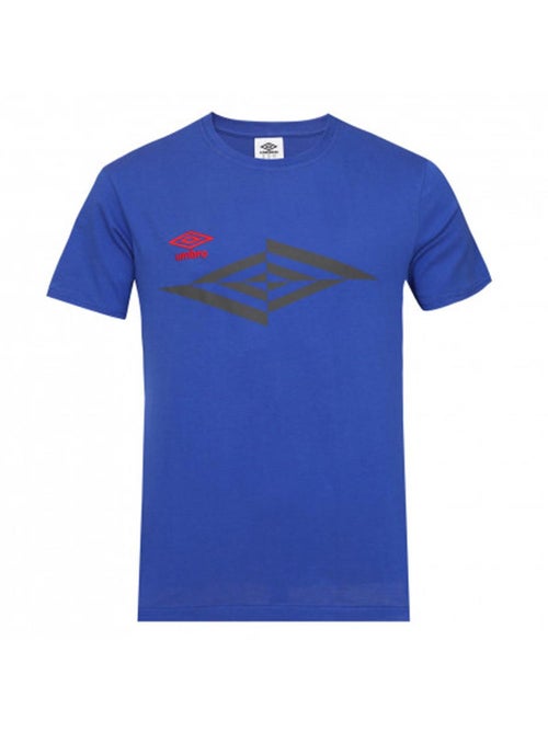 T-shirt Umbro Mid para Homem Azul Royal - Kiabi