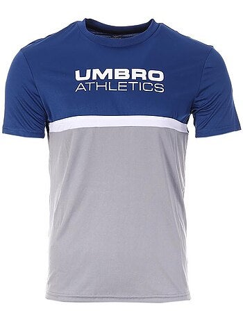 T-Shirt Umbro Spa Net para Homem Cinzento/Azul