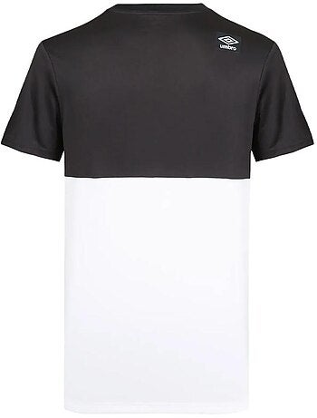 T-shirt umbro spa net para homem cinzento/branco